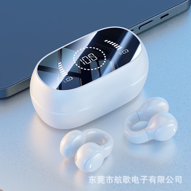 Bone conduction bluetooth headset M47 wireless 2024 new ear clip type sports high sound quality not in the ear e-commerce explosion