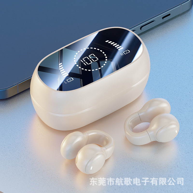 Bone conduction bluetooth headset M47 wireless 2024 new ear clip type sports high sound quality not in the ear e-commerce explosion