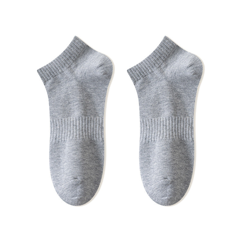 Sports socks men's stockings spring and summer sweat-absorbing and breathable medium tube socks towel bottom stockings sports basketball white socks tide wholesale